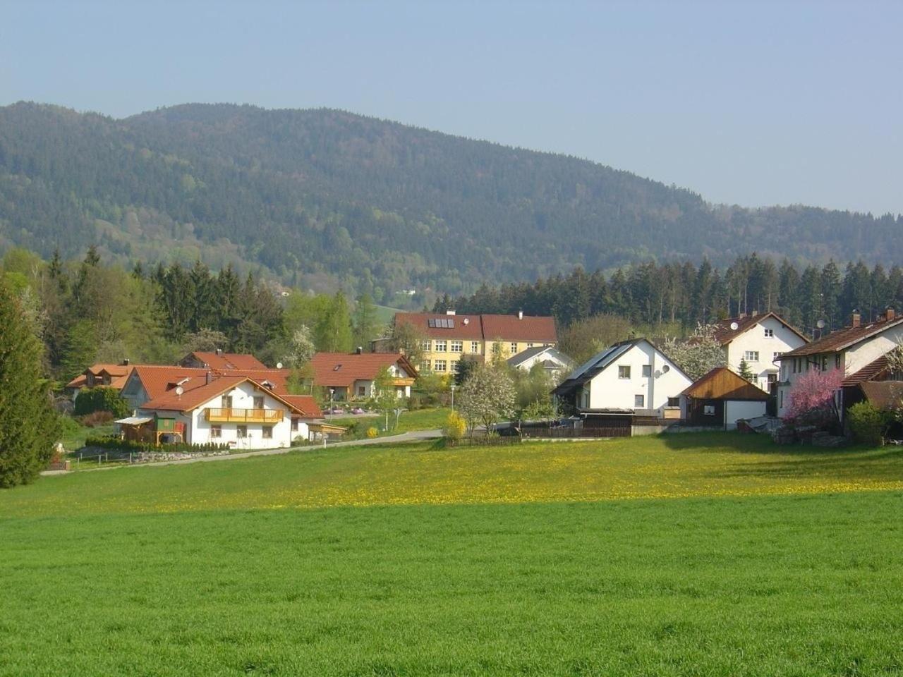 Ferienwohnung Altes Schulhaus In Leithen - Бернрид Екстериор снимка